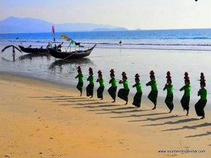 water dance myanmar