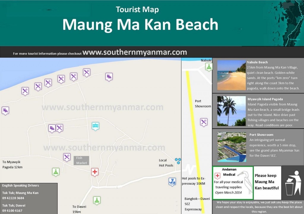 Maung Ma Kan Map